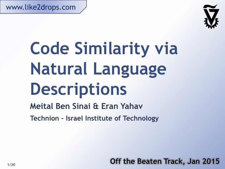 code similarity via