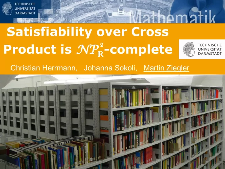 satisfiability over cross
