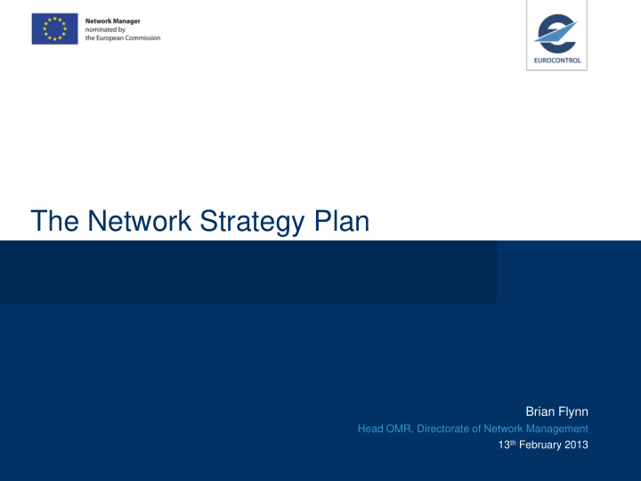 the network strategy plan