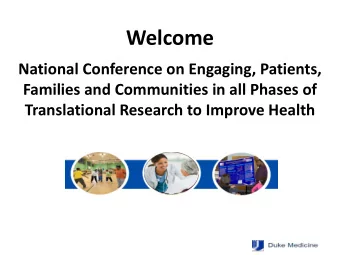 Logistics  ONSITE DUKE STAFF  Lloyd Michener  Brenda Lugar  Ann Lane  Angie Arrington Marcie Fuson