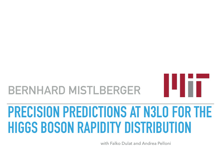 precision predictions at n3lo for the higgs boson