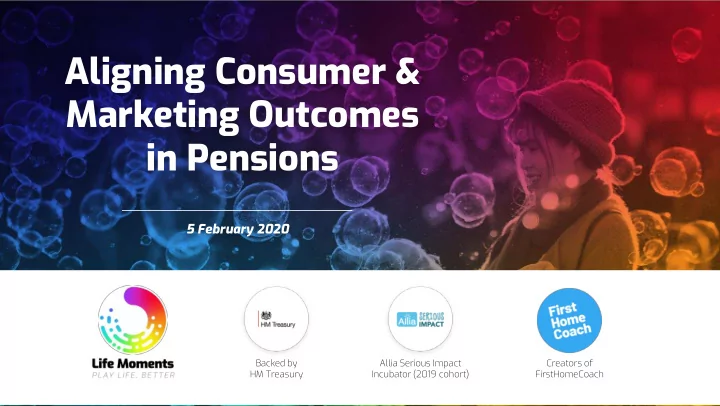 aligning consumer marketing outcomes