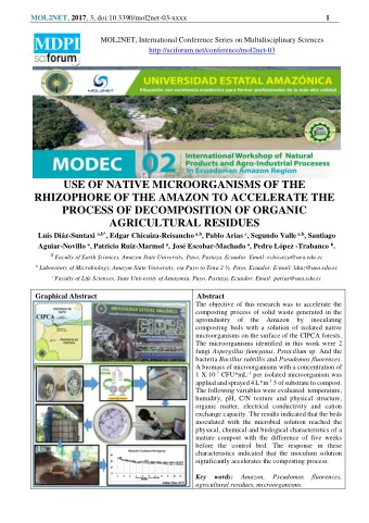 MOL2NET , 2017 , 3, doi:10.3390/mol2net-03-xxxx  2 Introduction  The man with an industrial and /