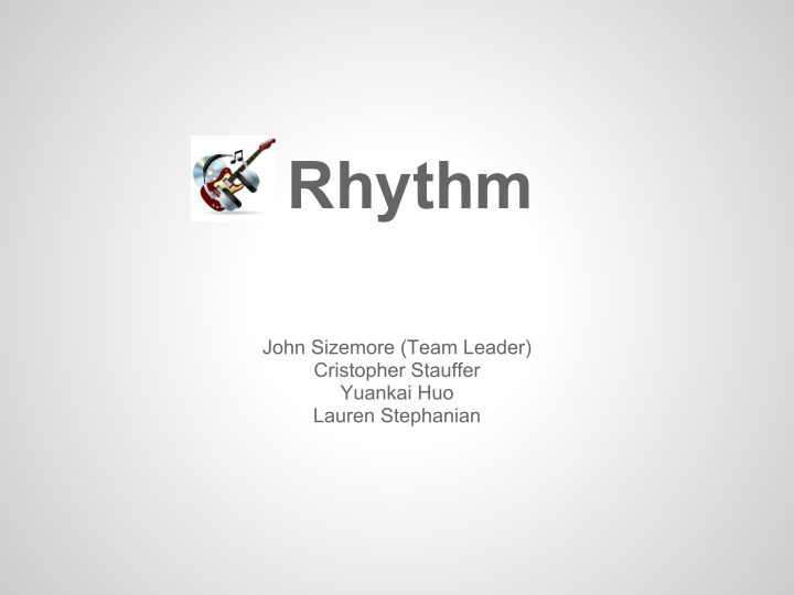 rhythm