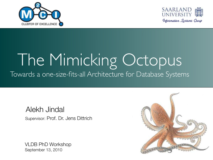 the mimicking octopus