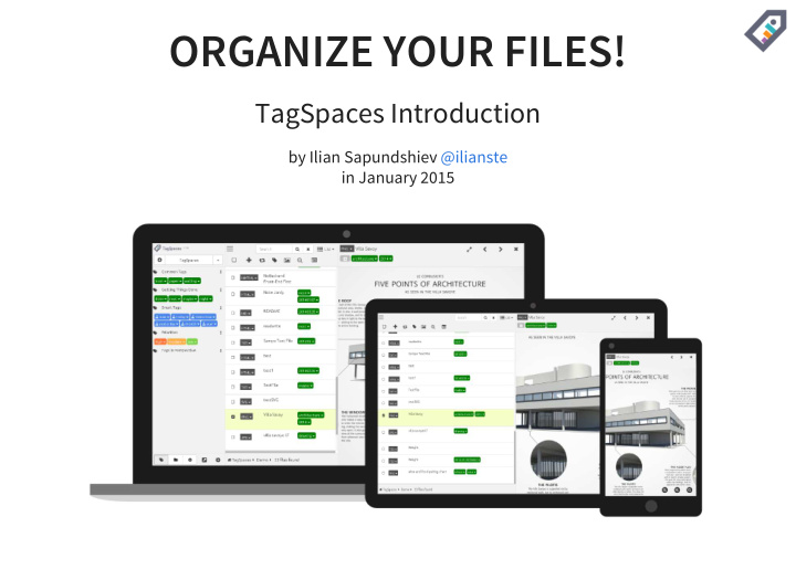 organize your files