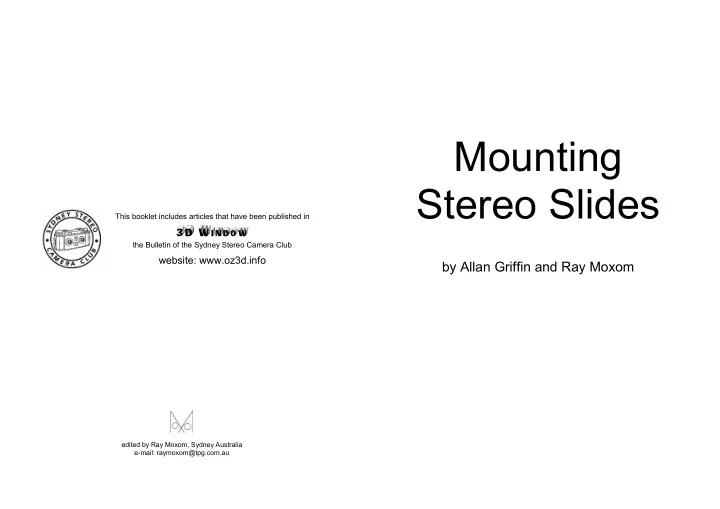 mounting