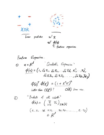 d.IO  CitxTxD2  Cx5  CxY  Old linear time better than OCdD Products of  all  subsets  Cx X 2  Its