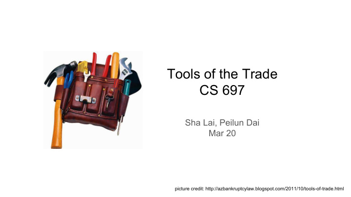 tools of the trade cs 697