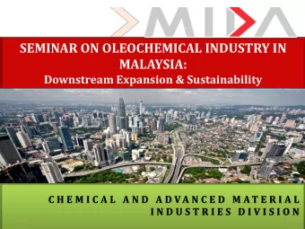 C H E M I C A L  A N D  A D V A N C E D  M A T E R I A L  I N D U S T R I E S  D I V I S I O N  1