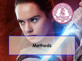 Methods  Updating Variables  Console Programs int life = 42;  life  life = 42  life;  21  life =