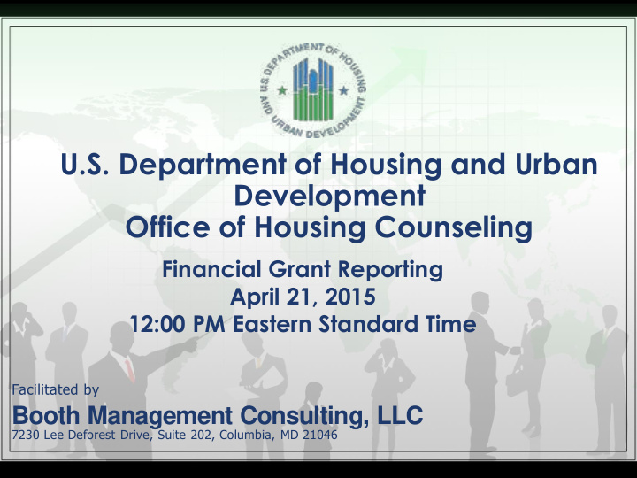 development office of housing counseling