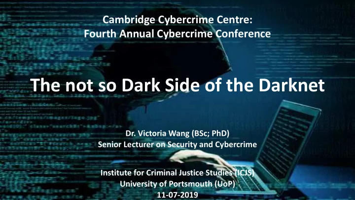 the not so dark side of the darknet