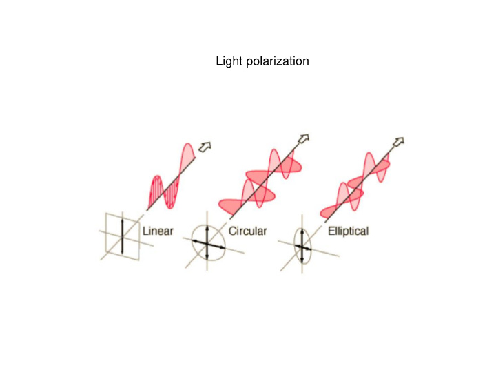 light polarization