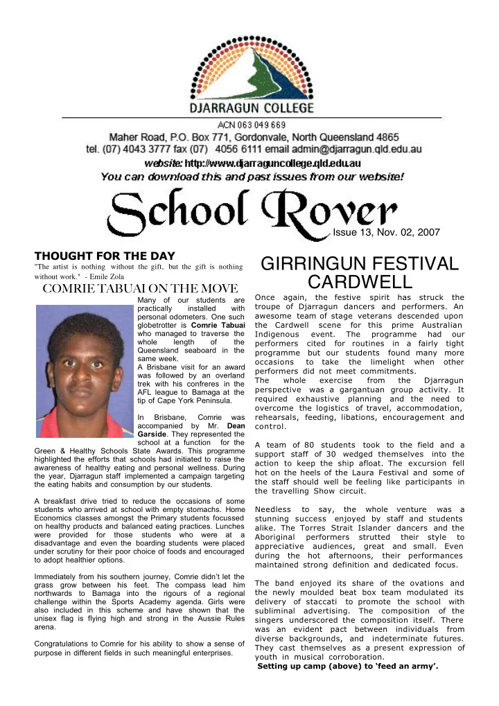 girringun festival