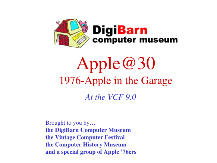 apple 30