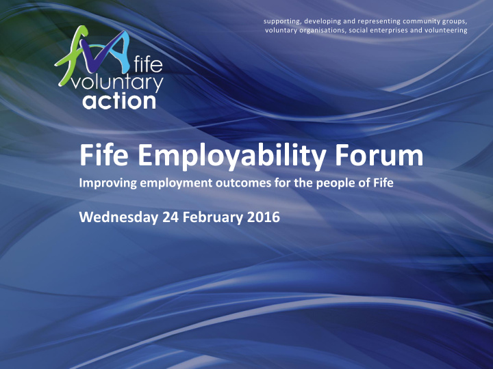 fife employability forum
