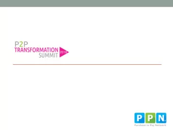 1) Cloud technology  2) Growth in eInvoicing  3) Mobile Capture For AP  4) Robotic Processing