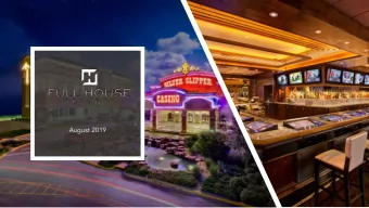 August 2019  Forward-looking Statements &amp; Regulation G  2  This  presentation  may  contain