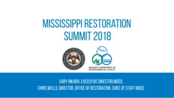 Supplement to Restoration Plan 1- Grand Bay Land Acquisition and Habitat Management