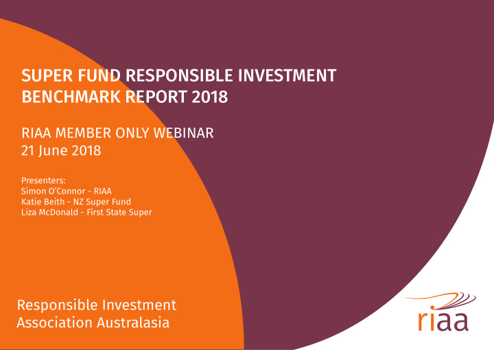 super fund responsible investment benchmark report 2018