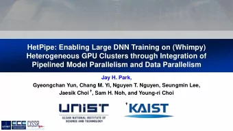 HetPipe: Enabling Large DNN Training on (Whimpy)  Heterogeneous GPU Clusters through Integration of