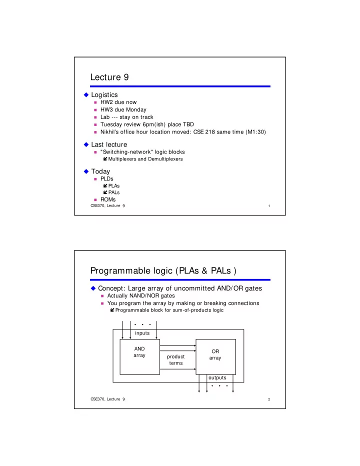 lecture 9