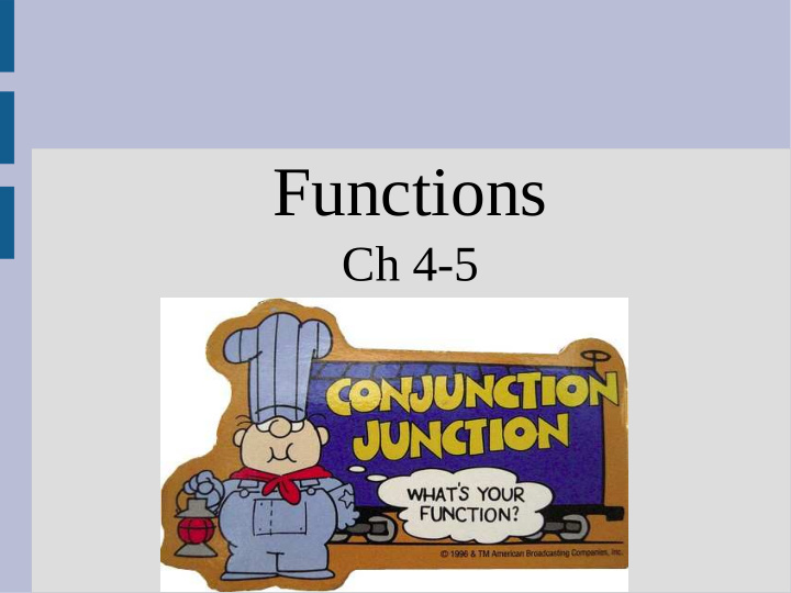 functions