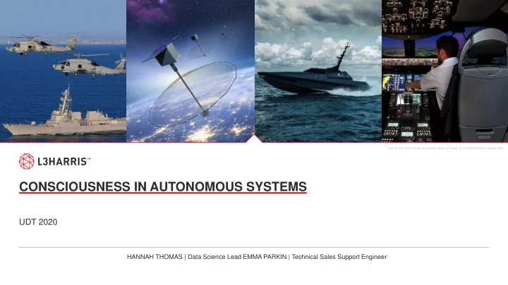 consciousness in autonomous systems