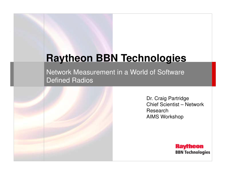 raytheon bbn technologies