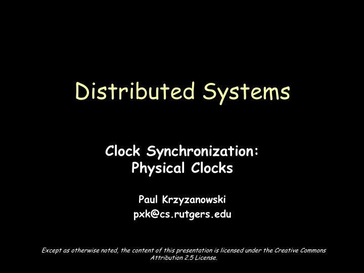 distributed systems