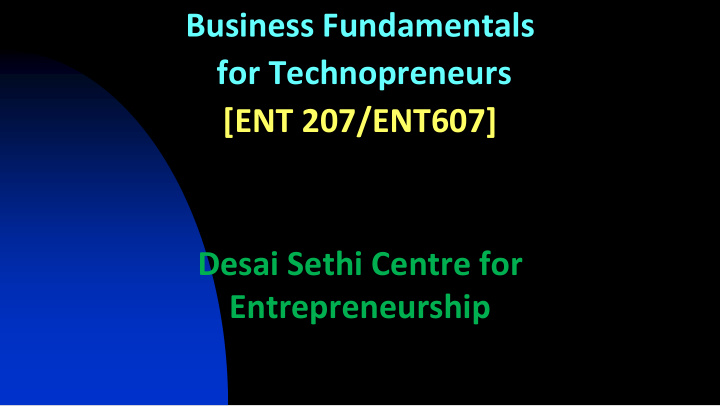 for technopreneurs