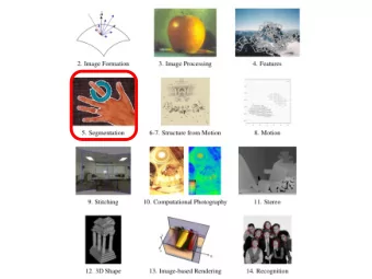 Segmentation &amp; Custering  Disclaimer: Many slides have been borrowed from Devi Parikh and