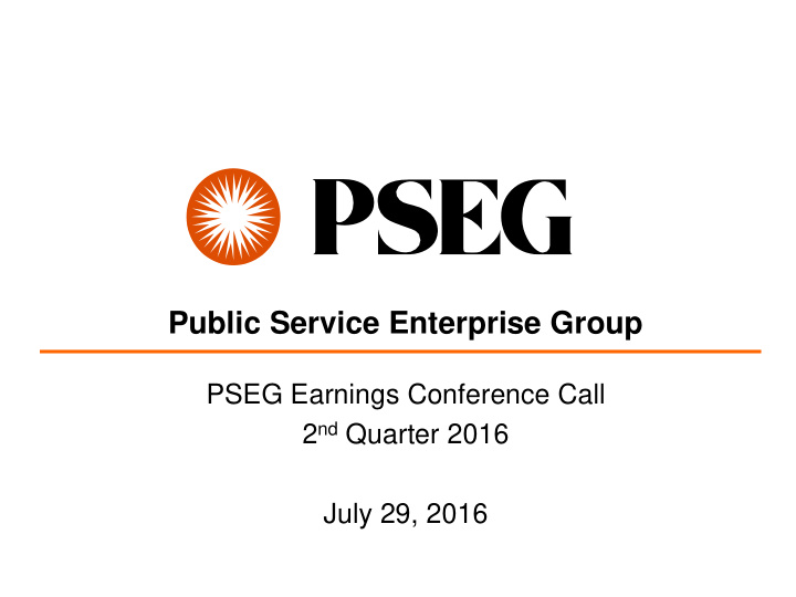 public service enterprise group