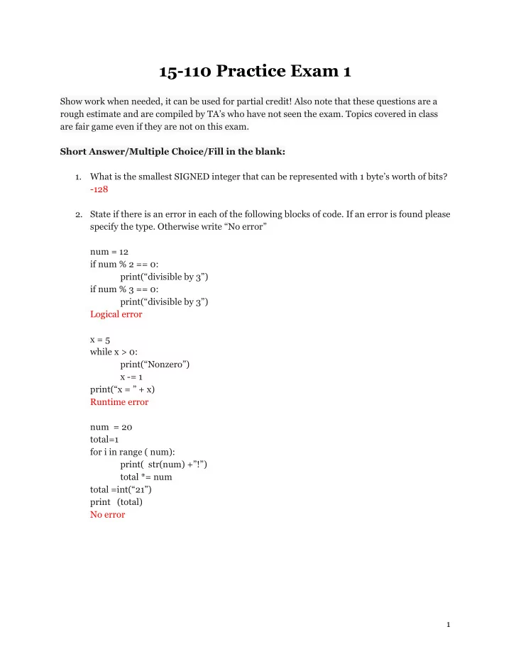 15 110 practice exam 1