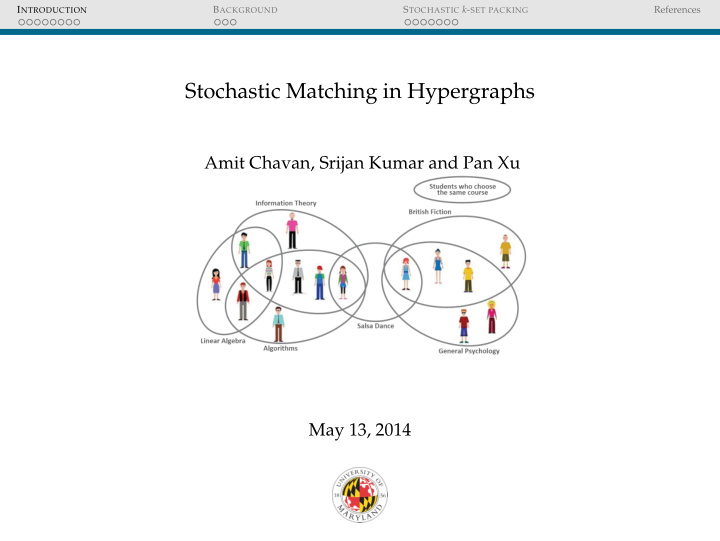 stochastic matching in hypergraphs