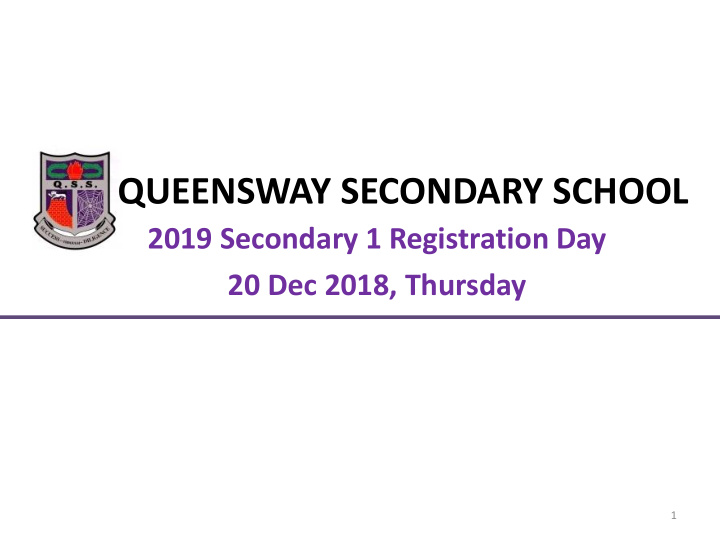 queensway secondary school