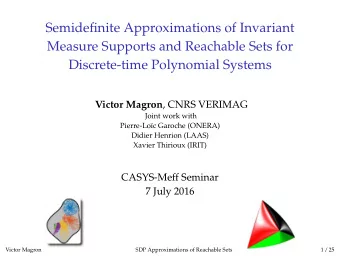 Semidefinite Approximations of Invariant  Measure Supports and Reachable Sets for  Discrete-time