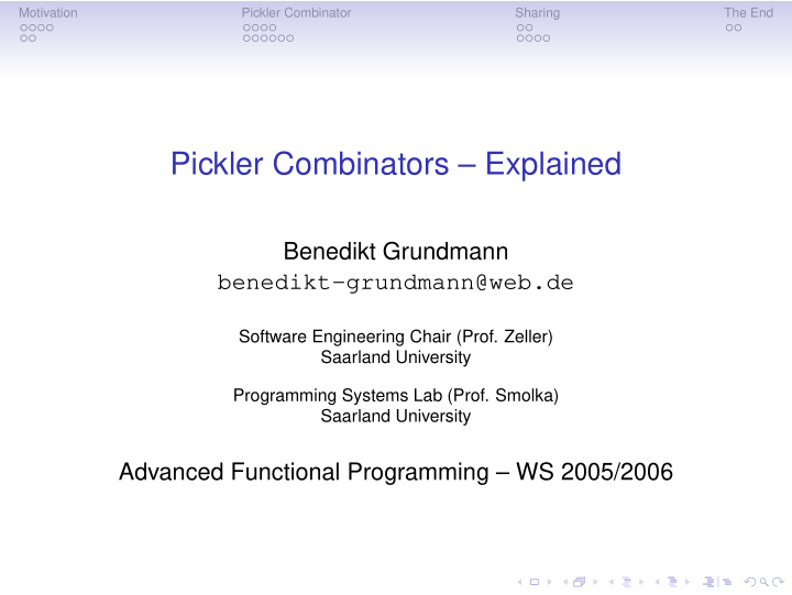 pickler combinators explained