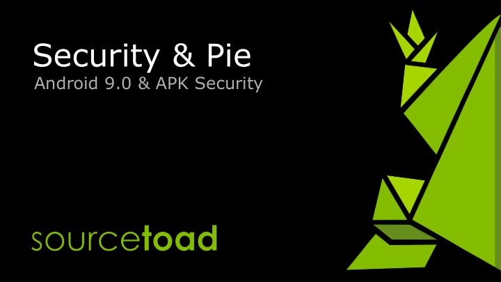 security pie