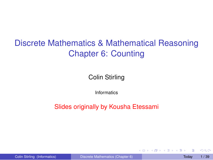 discrete mathematics mathematical reasoning chapter 6