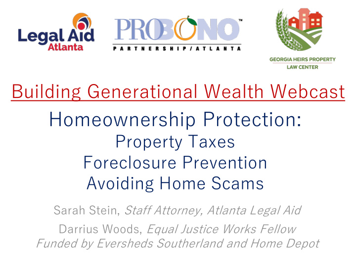 homeownership protection