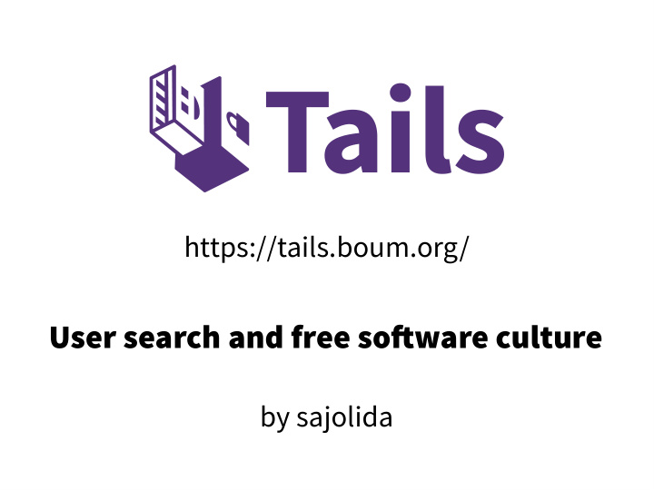 user search and free sofuware culture