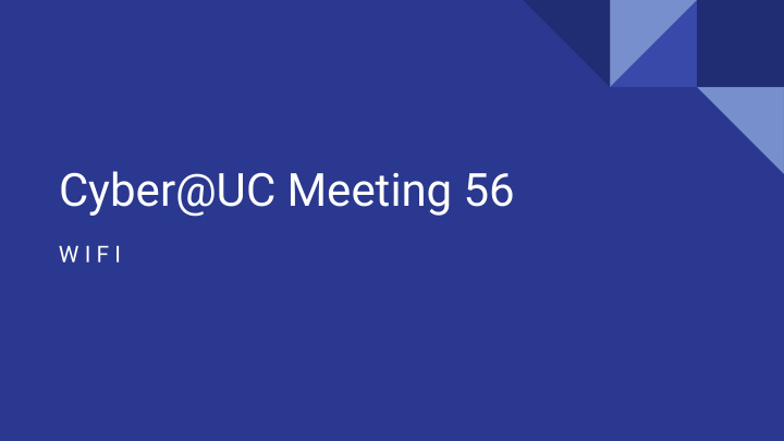 cyber uc meeting 56