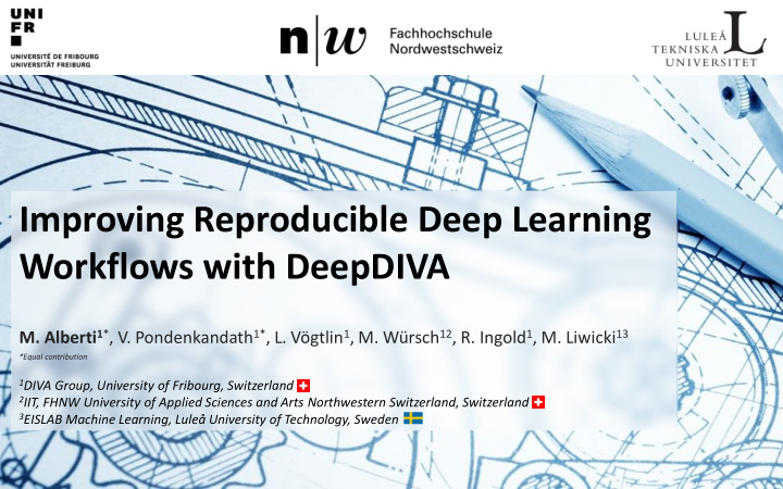 improving reproducible deep learning