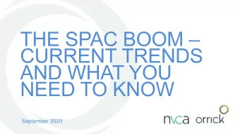 September 2020  Speakers  Albert Vanderlaan  Karen Dempsey  Amanda Galton  Matthew Gemello  Lucy