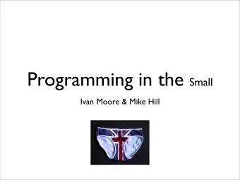 Our Philosophy  Write readable code  Care about the detail  Make it routine  Its