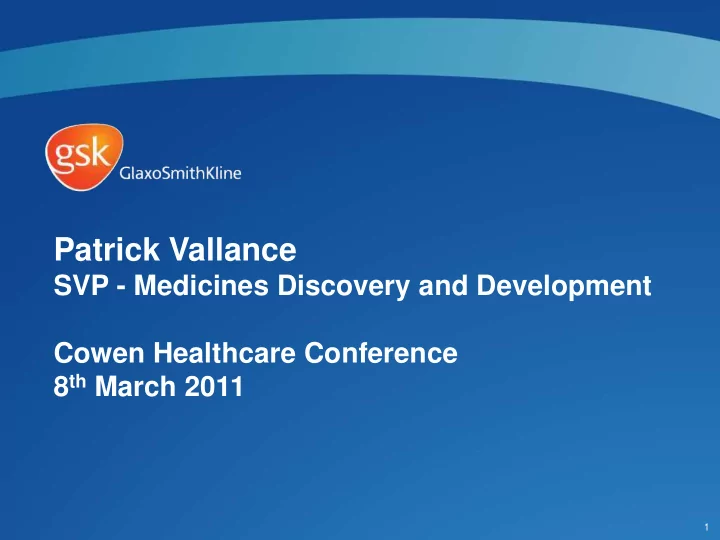 patrick vallance