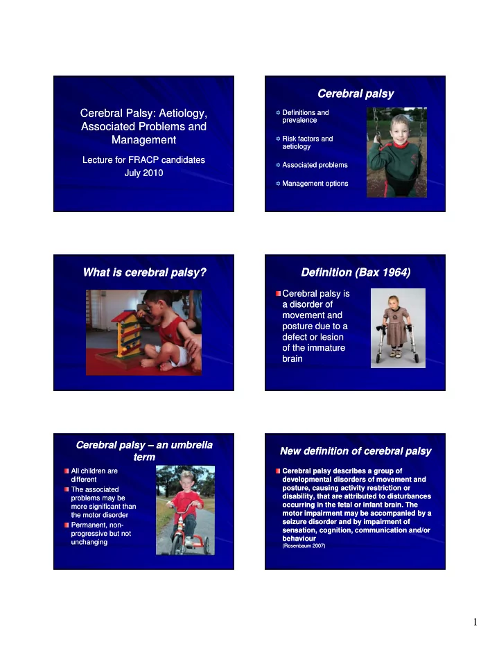 cerebral palsy cerebral palsy cerebral palsy aetiology
