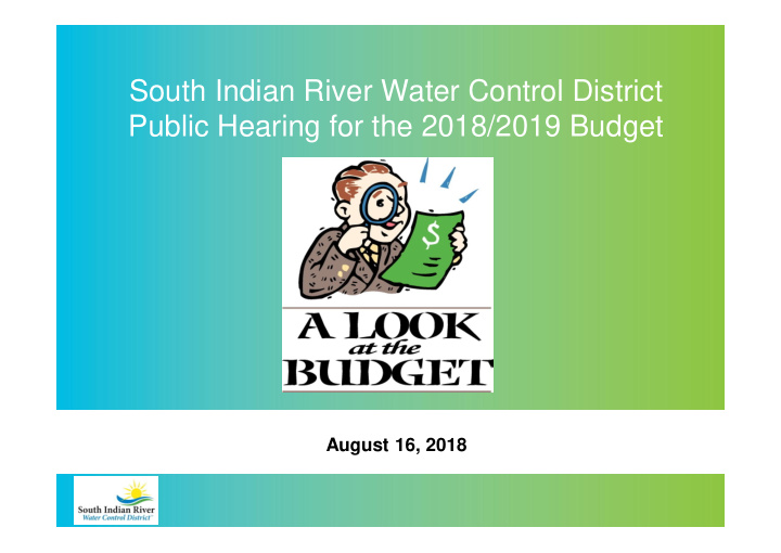 south indian river water control district public hearing